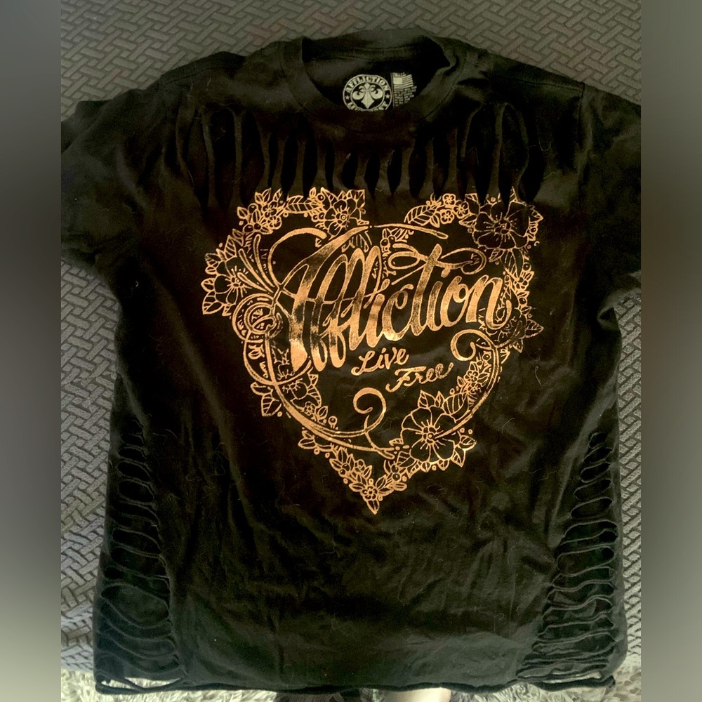 Affliction Cut Out Tee